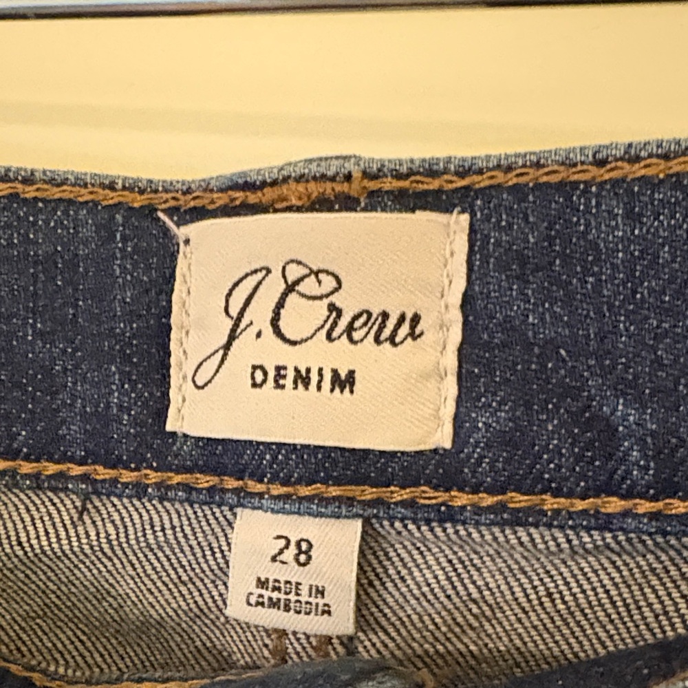 J. Crew Indigo Denim Skirt - Picture 2 of 4